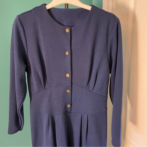 Sz 12 Vintage Knit Dress - Picture 5 of 7